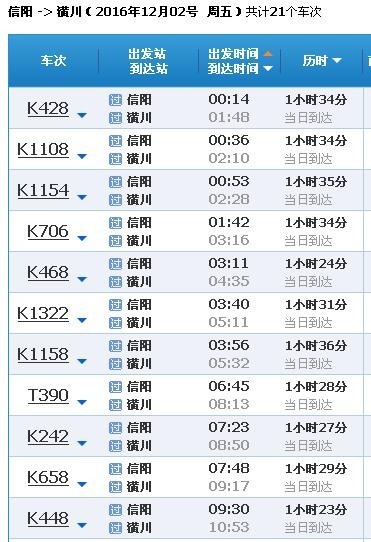 潢川站最新列车时刻表及其影响分析