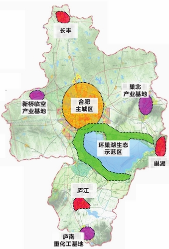 大合肥最新规划地图，城市发展的蓝图、未来展望与前景展望